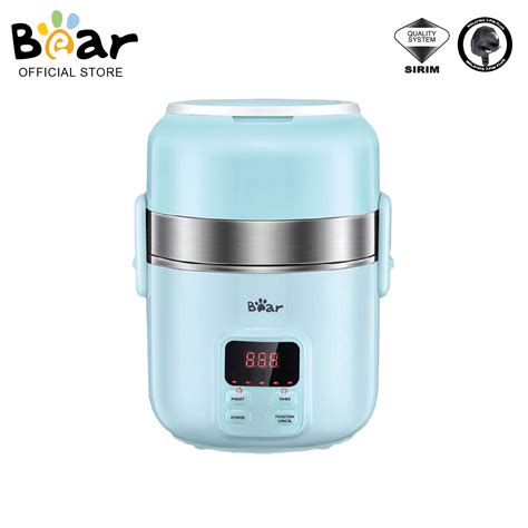 bear digital electric lunch box demo 2l|Cook and Steam Anywhere with Lunch Box 2.0L .